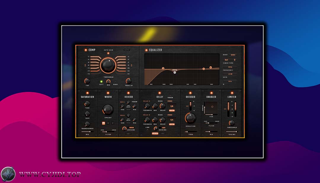 效果器 – Gamma Vocal Suite v1.0.6 人声处理（MAC）