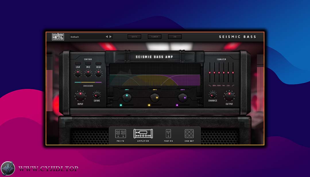 效果器 – Seismic Bass Suite V1.0.4 吉他贝斯低频塑形（MAC）