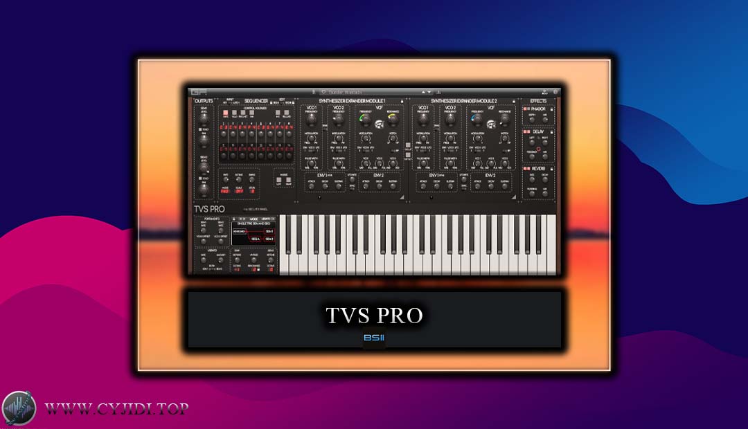 乐器合成器 – GForce Software Oberheim TVS Pro v1.0.0 （MAC）