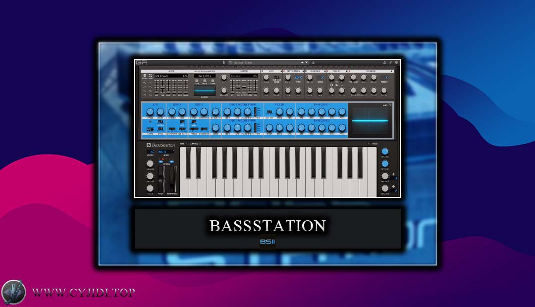 乐器合成器 – GForce Software Oberheim BassStation 1.0.1（MAC）
