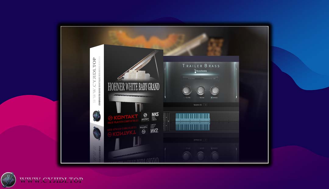 音源 – Hohner White Baby Grand 电钢琴（KONTAKT）