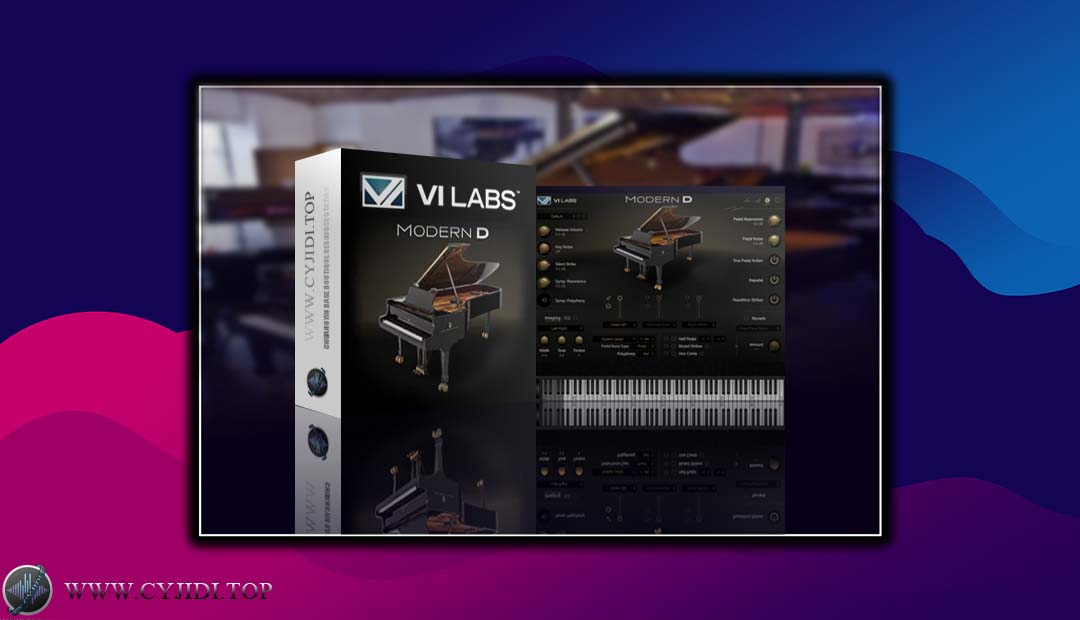 音源 – VI Labs Audio Modern D 施坦威三角钢琴（UVI Falcon）
