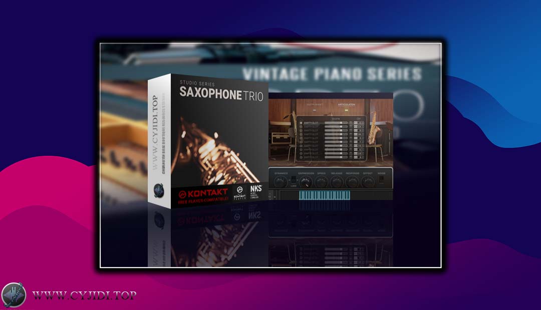 音源 – 8Dio Studio Saxophones v1.2 《男中音萨克斯》（KONTAKT）