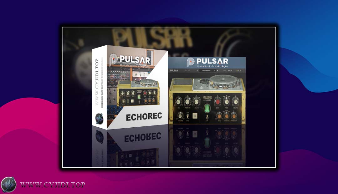 效果器 – Pulsar Digital Echorec v1.7.4 磁带延迟（MaCOS）