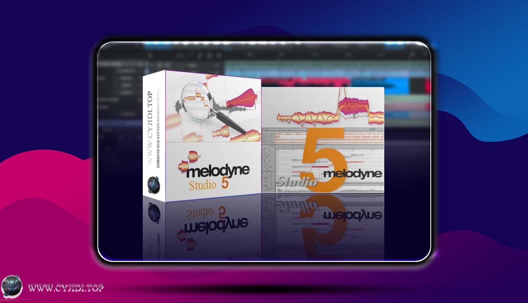 高音修正插件软件 – Celemony – Melodyne Studio 5.4.2 麦洛迪（WiN）