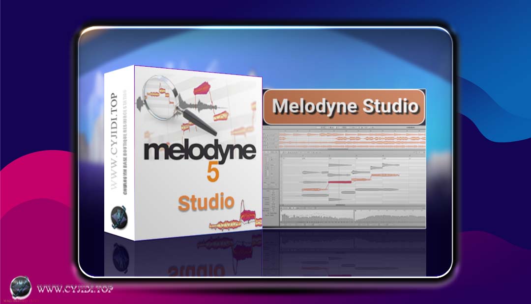 高音修正插件软件 – Celemony – Melodyne Studio 5.4.2 麦洛迪（WiN）