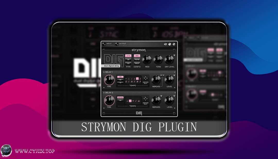效果器 – Strymon DIG Plugin v1.0.0 数字延迟器（Windows）