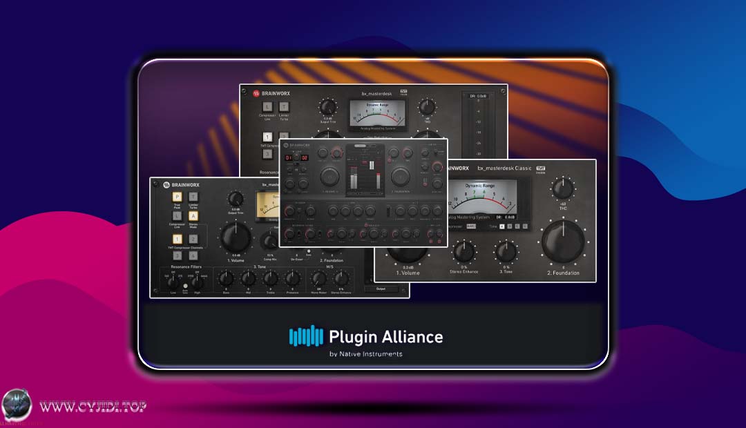 效果器 – Brainworx Plugin Alliance – bx masterdesk Bundle 2025.6 压缩均衡四件套装（Windows）