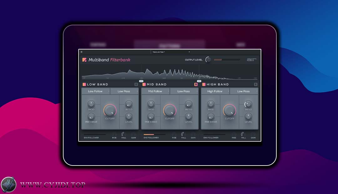 效果器 – AIR Music Technology – AIR Multiband Filterbankv1.0.0.37 专业多段滤波器（Windows）