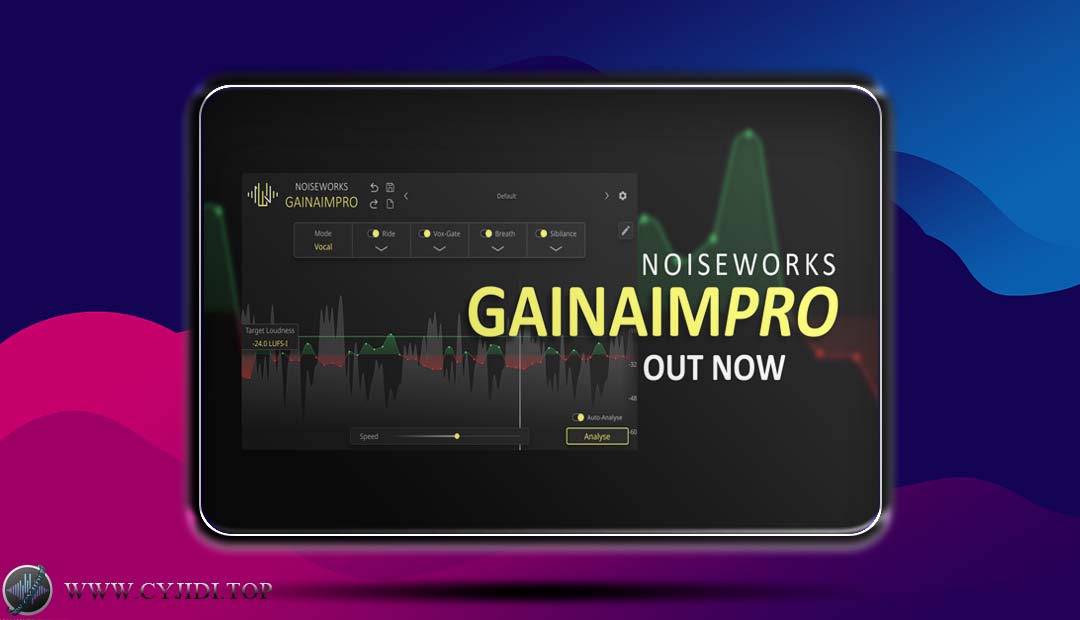 效果器 – NoiseWorks – DynAssist 2.2.0 人声智能处理（Windows）