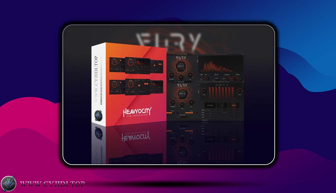 效果器 – FURY Distortion Designer v1.1.3 失真/饱和（MAC）