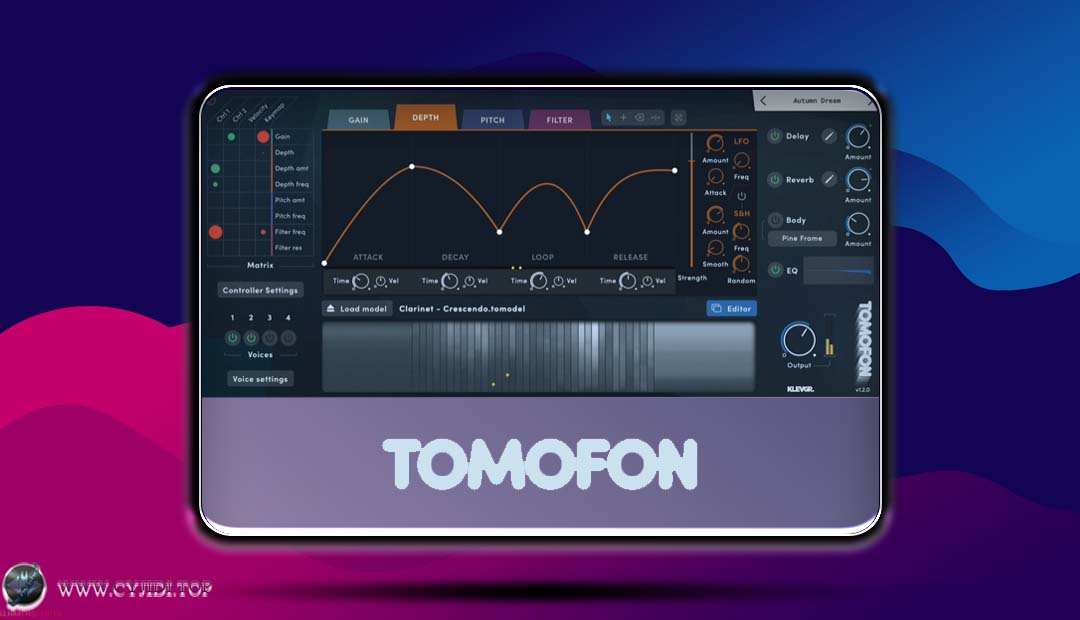 效果器 – Klevgrand – Tomofon v1.2.2 创新波表合成器（Windows）