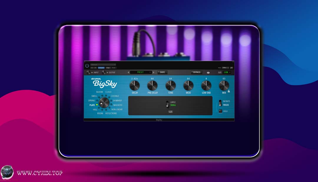 效果器 – Strymon – BigSky Plugin v1.2.0  殿堂级混响插件（Windows）