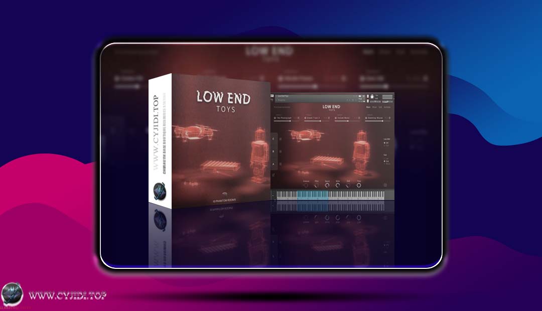 音源 – 10 Phantom Rooms – Low End Toys 电子低频（KONTAKT）