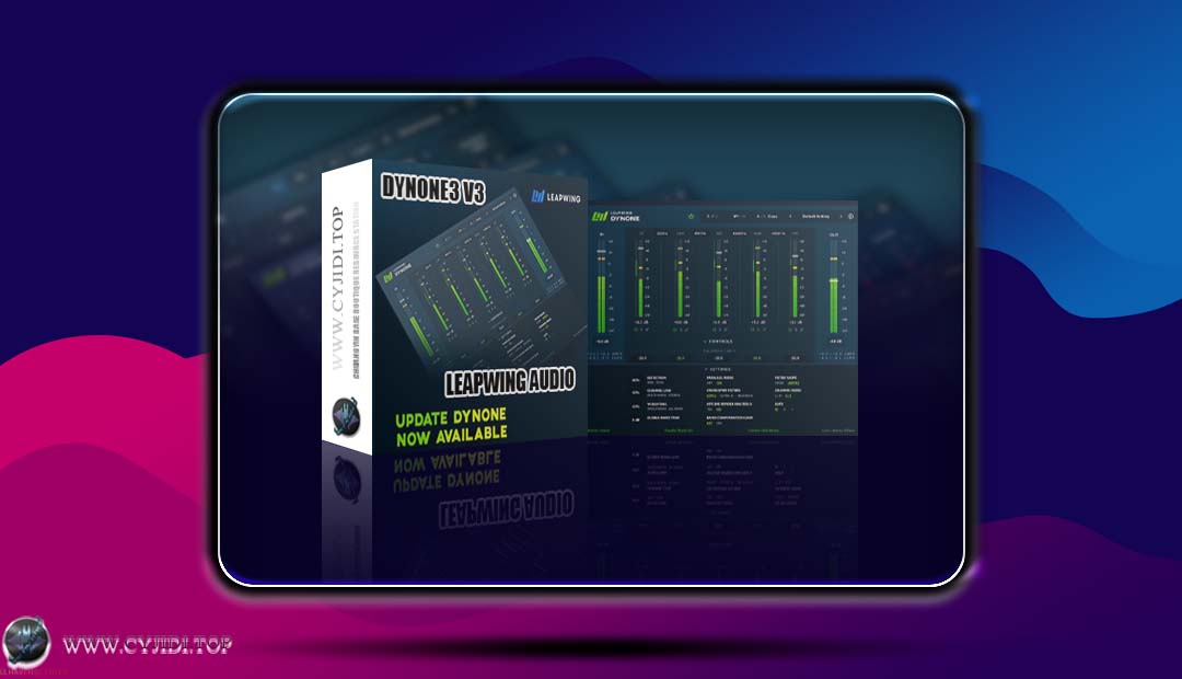 效果器 · Leapwing Audio DynOne3 v3.12.7 · 智能多频段动态处理器（WiN）