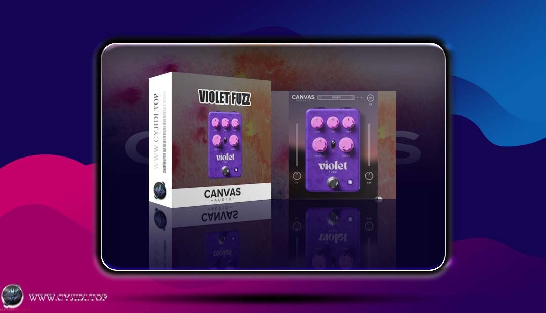 效果器 · Canvas Audio Violet Fuzz v1.0.0 吉他贝斯染色器（WIN）