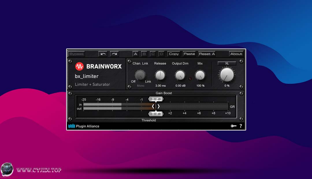 插件联盟 · bx_limiter v1.15.2 · 母带级峰值限制器（WIN）