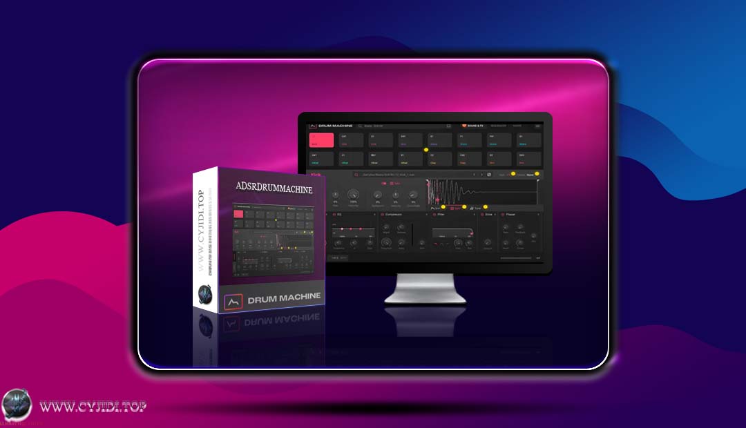 合成器 · ADSR Sounds Drum Machine v1.4.0 · 鼓机合成器插件（WiN）