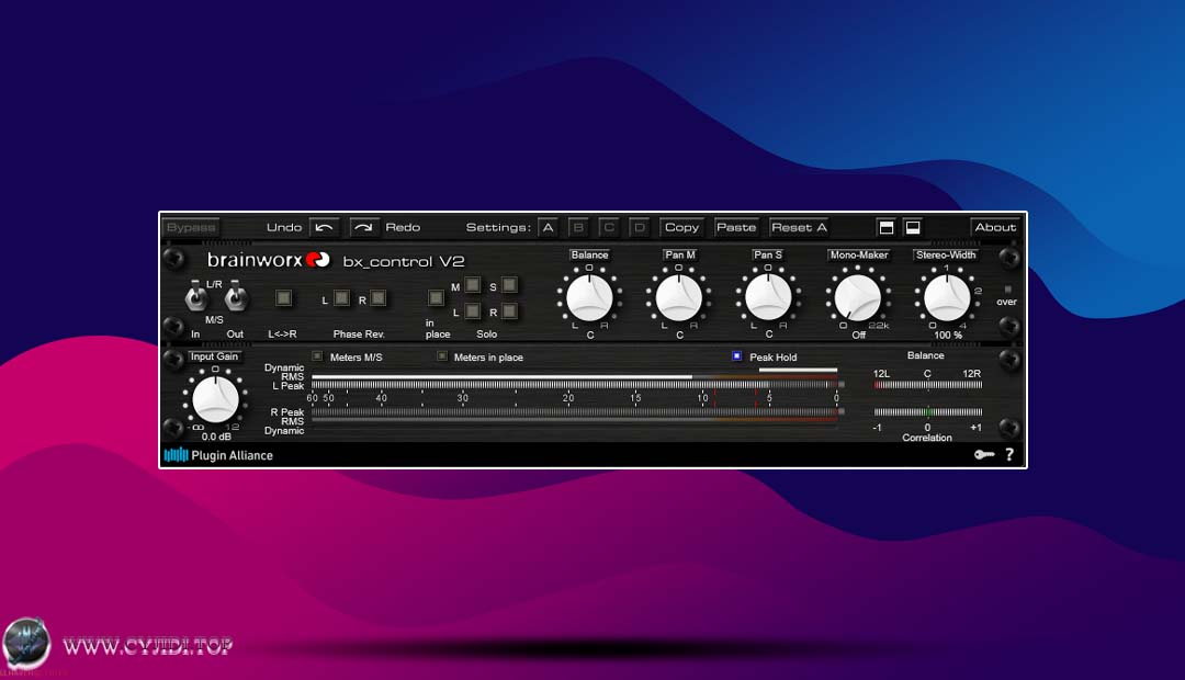 插件联盟 · bx_control V2 v2.16.1 · 音频控制监听器（WIN）
