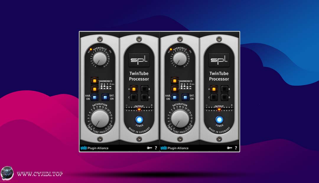 插件联盟 · SPL TwinTube v1.18.1 · 经典电子管处理器（WIN）