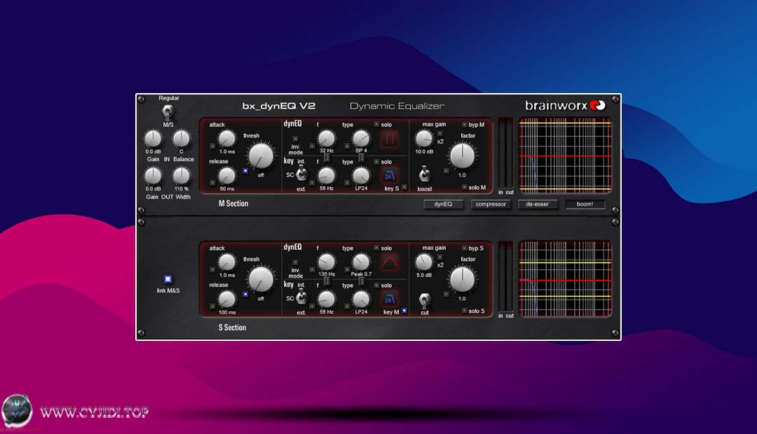 插件联盟 · bx_dynEQ V2 v2.16.1 · 动态均衡器（WIN）