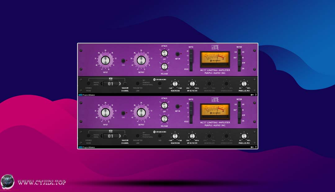 插件联盟 · Purple Audio MC 77 v1.5.1 · FET压缩器/限制器（WIN）
