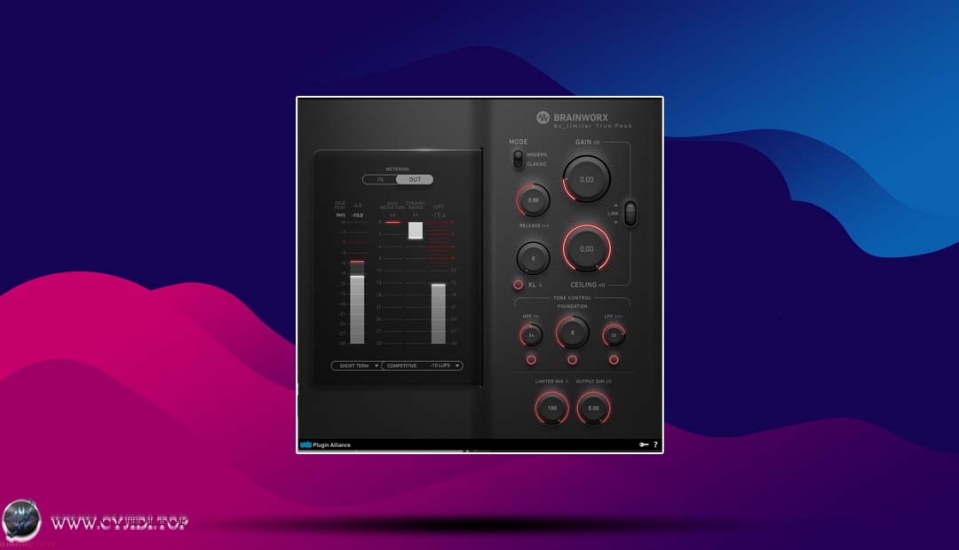 插件联盟 · bx_limiter True Peak v1.2.1 · 母带限制器（WIN）