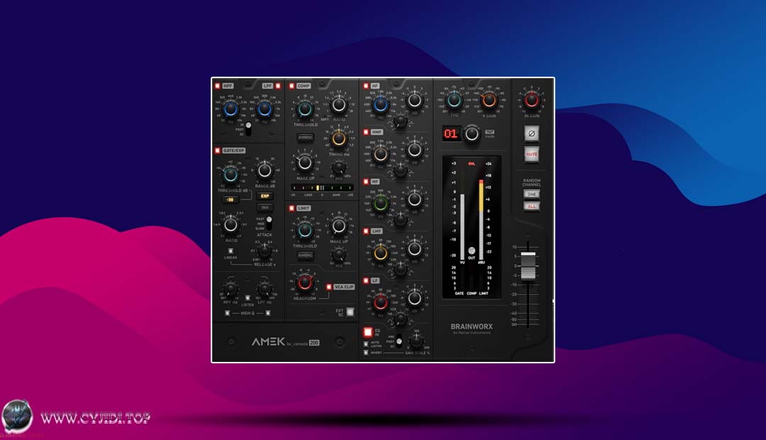 插件联盟 · bx_console AMEK 200 v1.0.0 · 高端通道条（WIN）