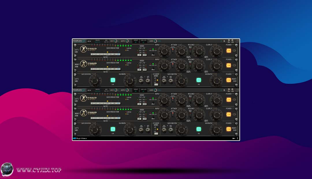 插件联盟 · Kiive XTComp v1.0.0 · FET压缩器（WIN）