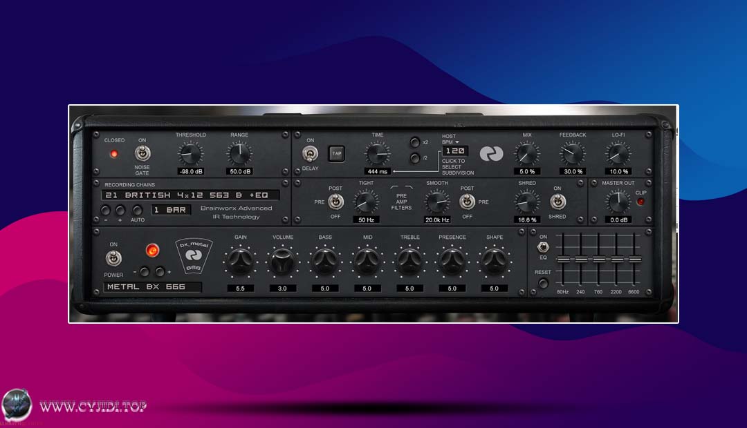 插件联盟 · bx_rockrack V3 v3.9.1 · 吉他放大器（WIN）