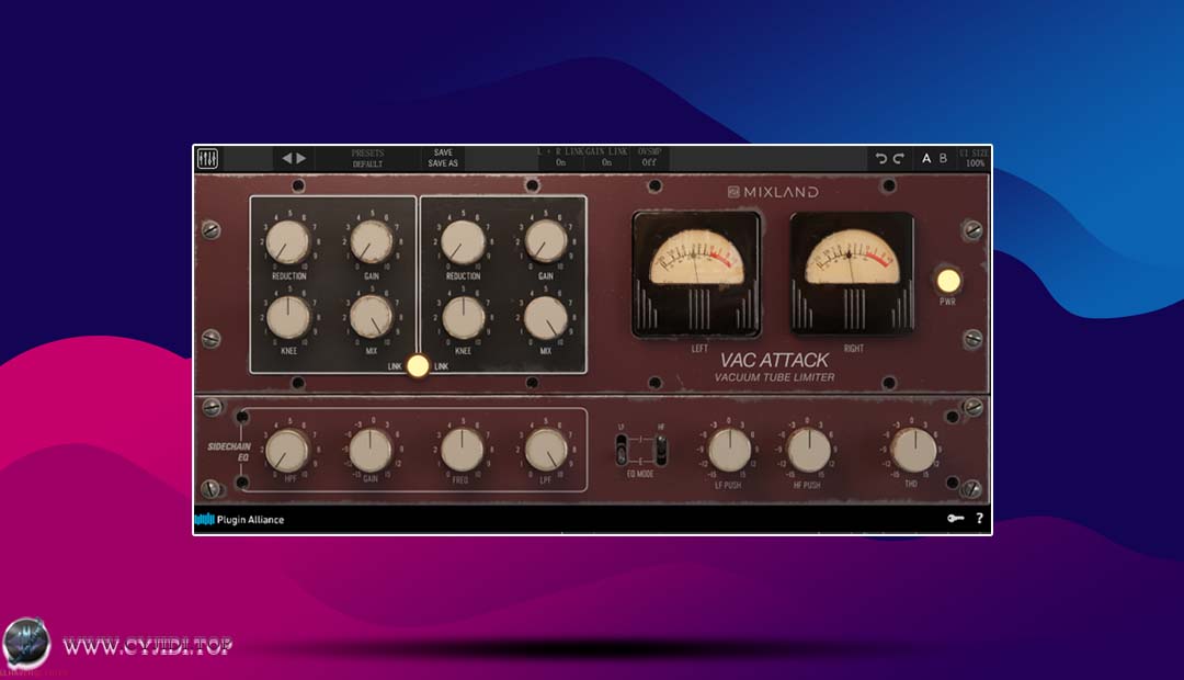 插件联盟 · Mixland Vac Attack v1.0.1 · 饱和度/失真效果器（WIN）