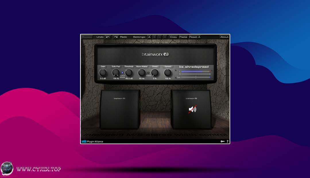 插件联盟 · bx_shredspread v1.18.1 · 立体声增强器（WIN）