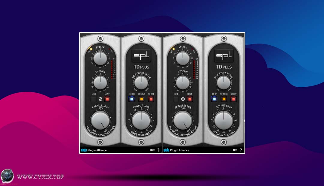 插件联盟 · SPL Transient Designer Plus v1.10.1 · 瞬态塑形器（WIN）