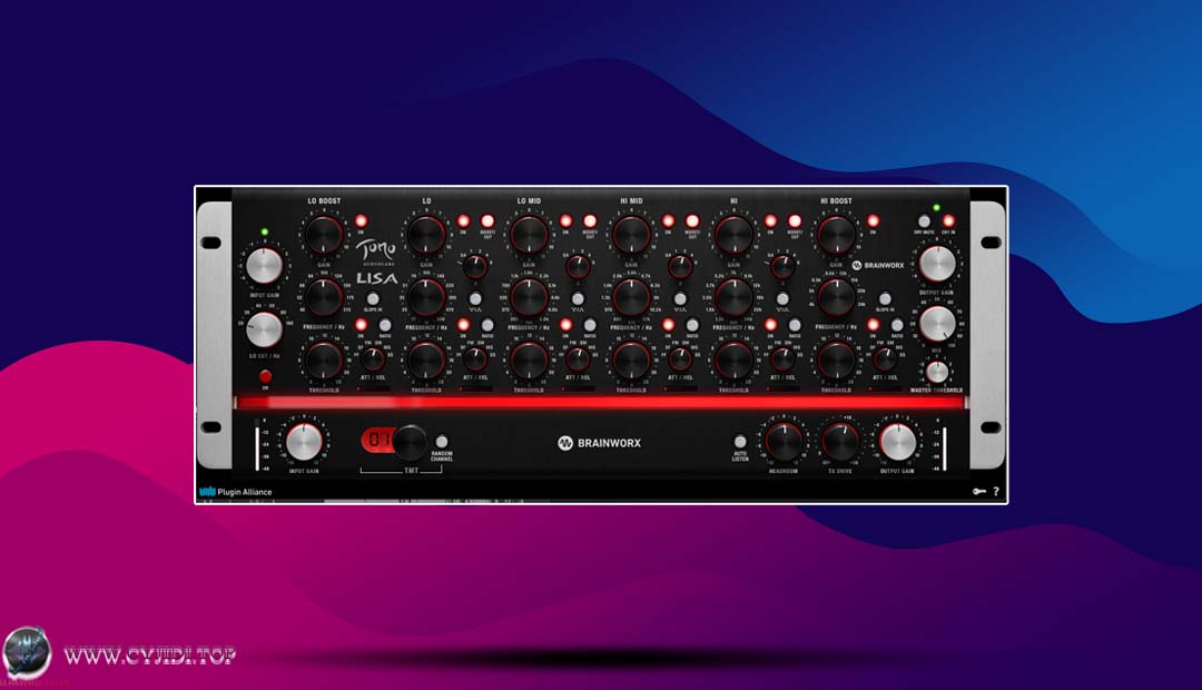 插件联盟 · TOMO Audiolabs LISA v1.1.1 · 动态均衡器（WIN）