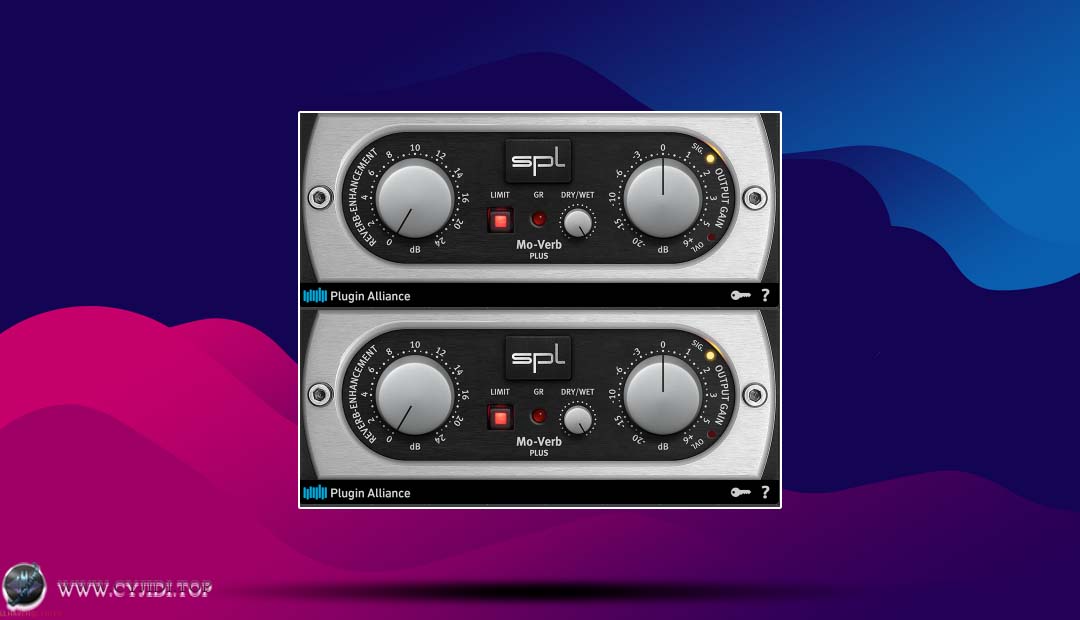 插件联盟 · SPL Mo-Verb Plus v1.9.1 · 混响持续音瞬态塑形器（WIN）
