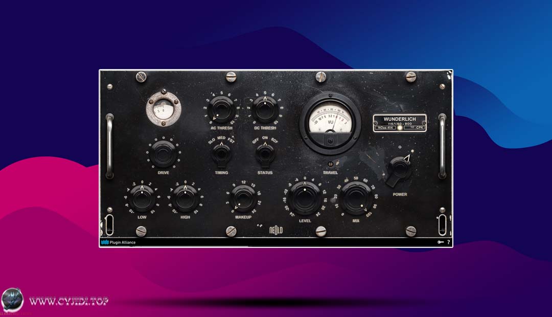 插件联盟 · NEOLD WUNDERLICH v1.0.0 ·​​ 复古通道条插件（WIN）