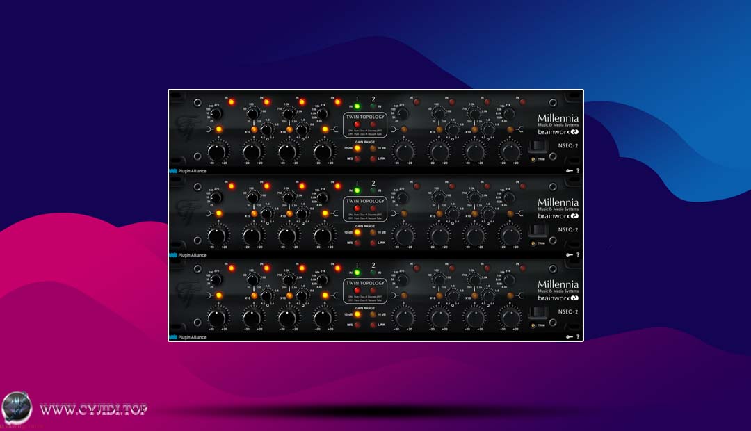 插件联盟 · Millennia NSEQ-2 v1.11.1 · 均衡器（WIN）