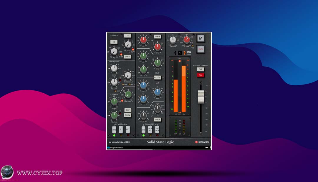 插件联盟 · bx_console SSL 4000 E v1.7.1 · 通道条插件（WIN）