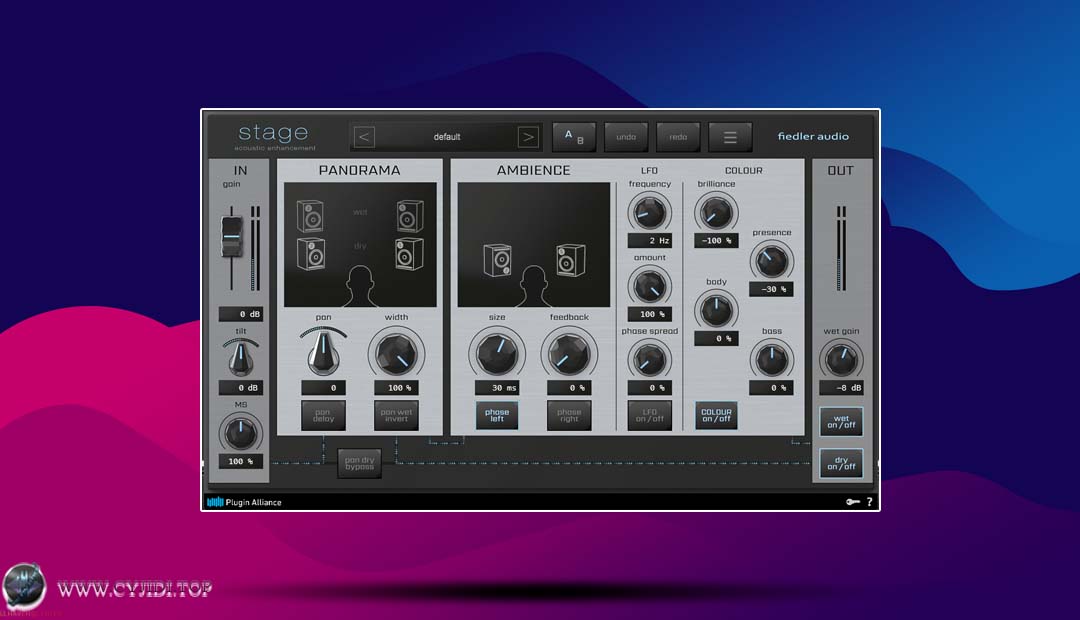 插件联盟 · fiedler audio stage v1.2.0 · 声场定位相位协调器（WIN）