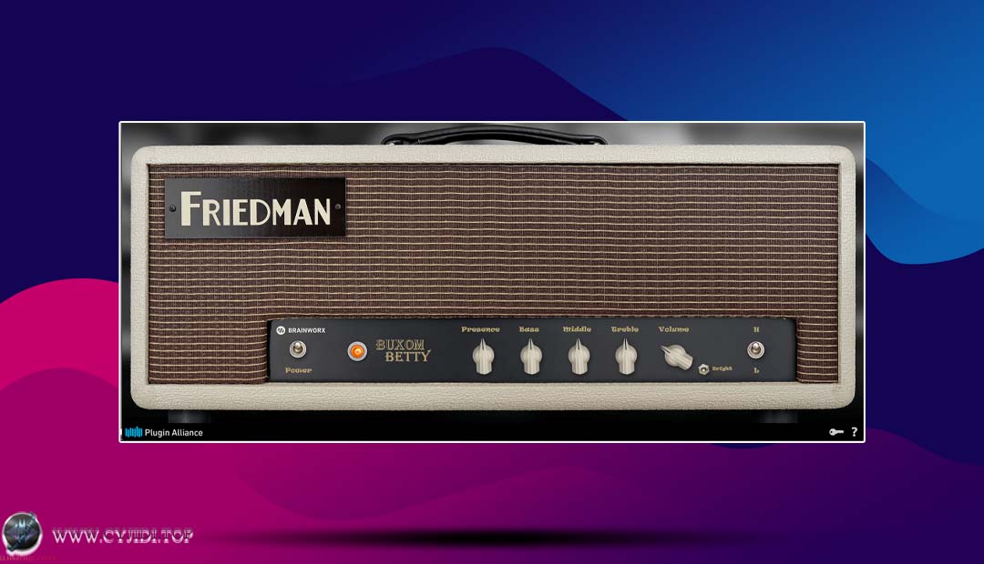 插件联盟 · Friedman Buxom Betty v1.2.1 · 过载/失真效果器（WIN）