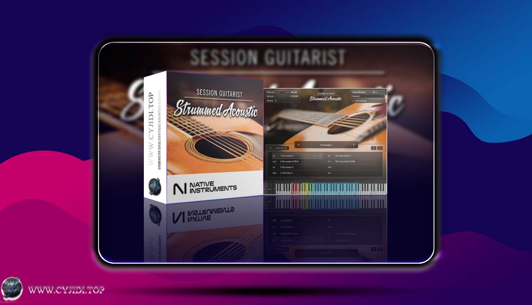 音源 · Session Guitarist – Strummed Acoustic Library · 原声吉他（KONTAKT）