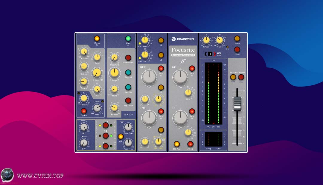 插件联盟 · bx_console Focusrite SC v1.5.1 · 软件混音控制台（WIN）
