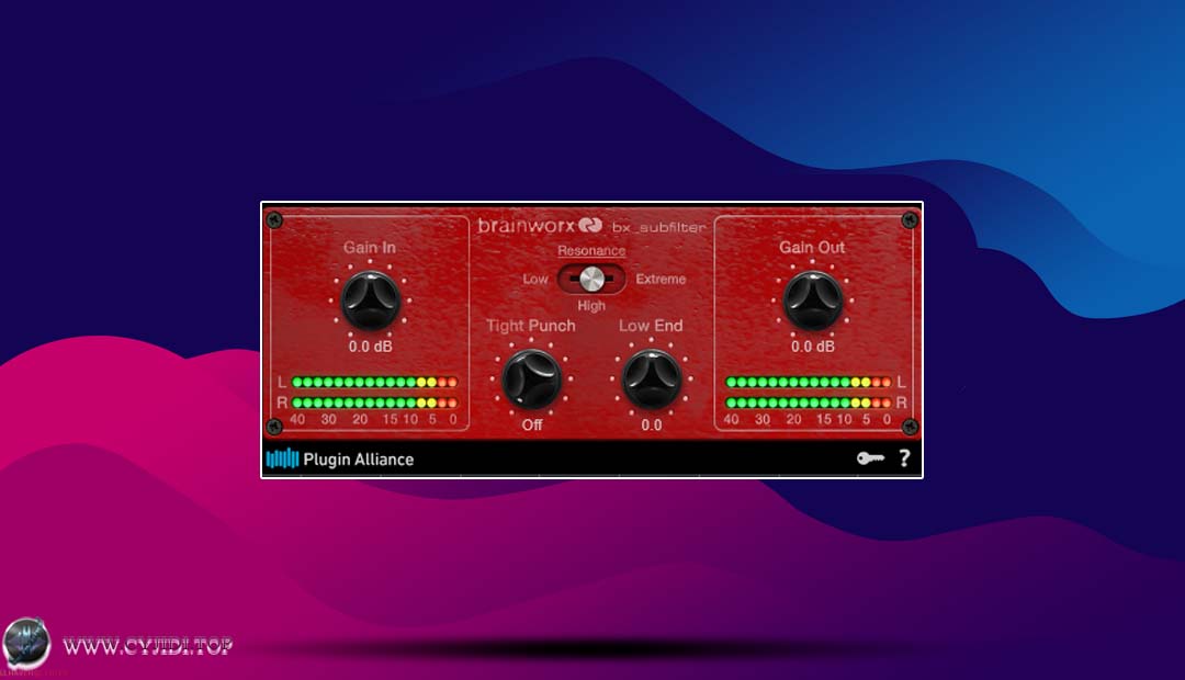 插件联盟 · bx_subfilter v1.9.1 · 创新型低频处理器（WIN）
