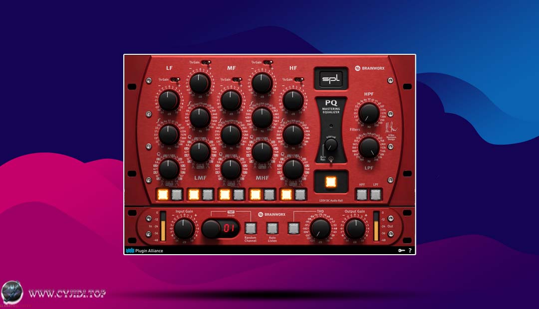 插件联盟 · SPL PQ v1.2.1 · 母带级双通道五段参数均衡器（WIN）
