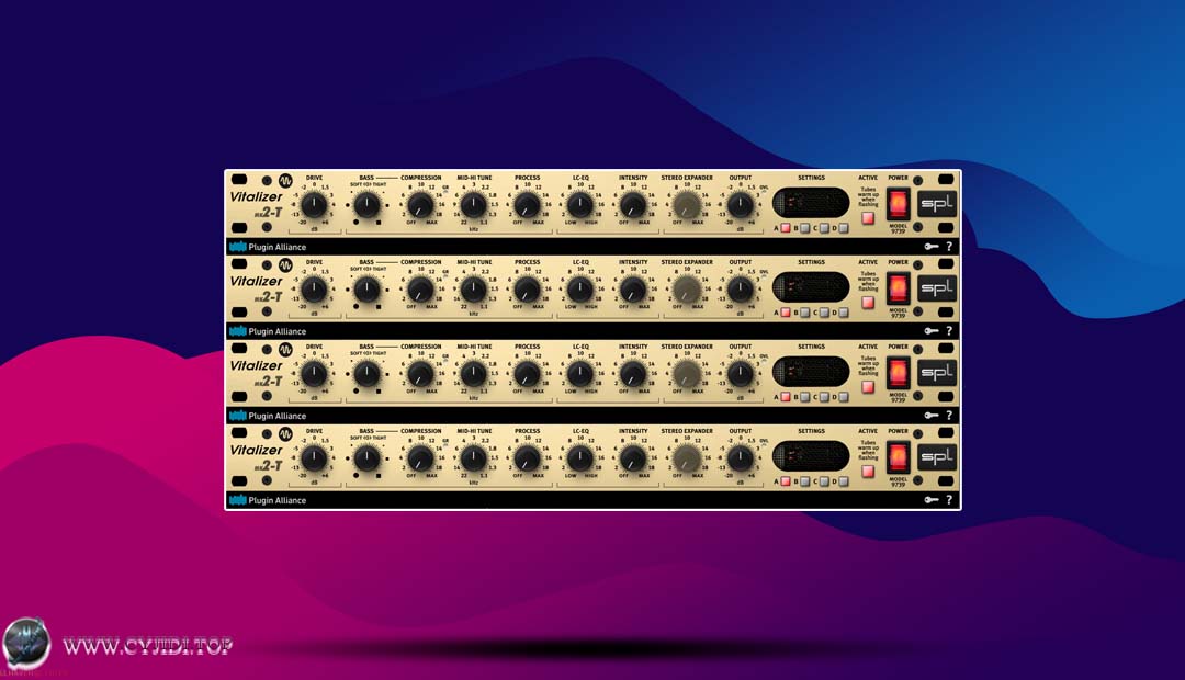 插件联盟 · SPL Vitalizer MK2-T v1.18.1 · 立体声激励增益器（WIN）