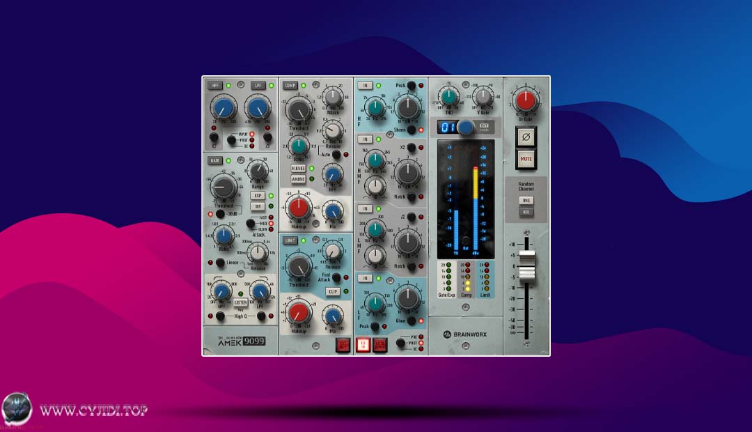 插件联盟 · bx_console AMEK 9099 v1.3.1 · 通道条（WIN）