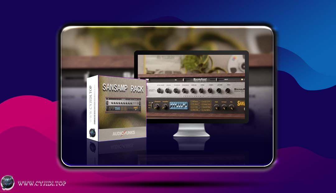 效果器 · Audiopunks SansAmp Rack.v1.0.1 吉他贝斯放大器（WIN）