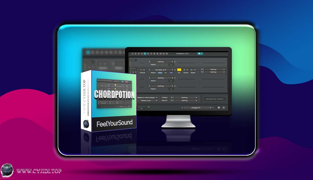合成器 · FeelYourSound – ChordPotion v2.5.0 智能 MIDI 效果器/音序器（WIN）