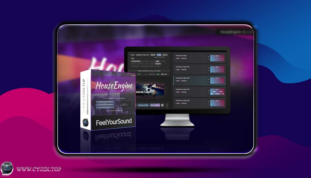 合成器 · FeelYourSound – HouseEngine v2.1.0 MIDI 生成器（WIN）