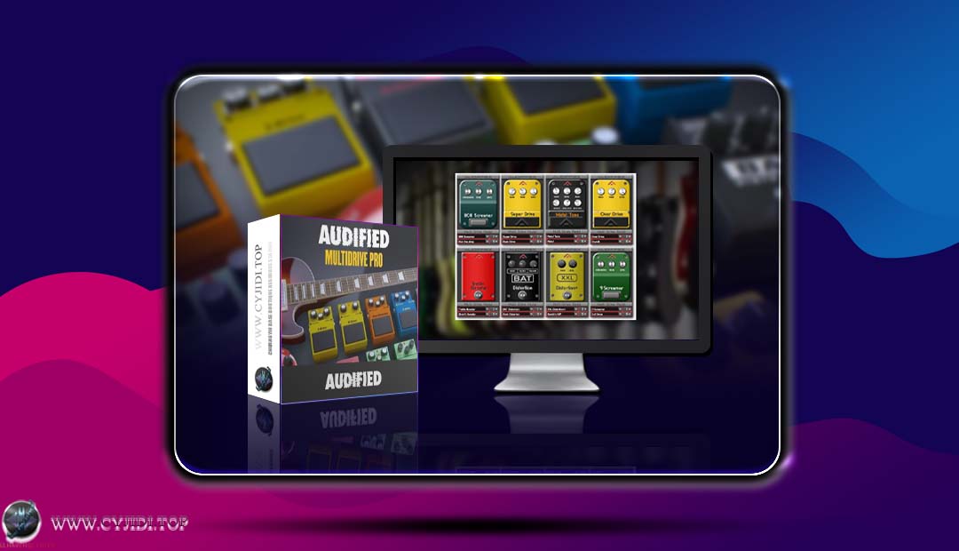 效果器 · Audified MultiDrive PRO v1.2.0 乐器增益套装（WIN）
